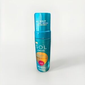 (2) Sol Jergens No Wait Tropical Tan Tinted Mousse Sunless Tanning Deep 5oz NEW